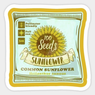 Sunflower seeds Sticker